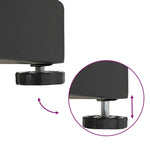 Outdoor Umbrella Base Black 48 x 48 x 32 cm Steel, Concrete 42010011