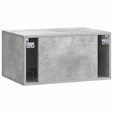 Wall-Mounted TV Cabinet Concrete Grey 59.5 x 41 x 30 cm 897998