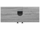 Bathroom Sink Cabinet EDE Grey Sonoma 59.5 x 31.5x 59 cm 895911
