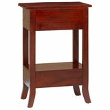Console Table Brown 50 x 29.5 x 76 cm Solid Mahogany Wood 42009938