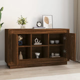 Sideboard Brown Oak 102x35x60 cm Engineered Wood 831884