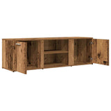 TV Cabinet Old Wood 120x34x37 cm Engineered Wood 855974