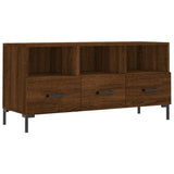 TV Cabinet Brown Oak 102x36x50 cm Engineered Wood 829043