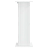 Plant Stand White 30.5 x 30 x 80.5 cm Engineered Wood 899762