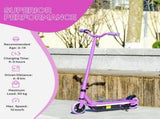Electric Scooter for Kids 6-14 Years, with Colourful Lights, Purple T3398P349465