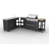 Outdoor Kitchen Barbecue Missouri 4 Burners 40428
