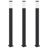 Bollard Lights 3 pcs 110 cm Black IP44 4006076