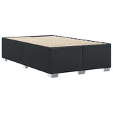 Bed Frame without Mattress Black Full Faux Leather 3284579
