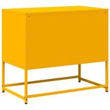 TV Cabinet Mustard Yellow 68x39x60.5 cm Steel 853389