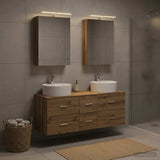Bathroom Furniture Set 5 pcs Artisan Oak 3406918