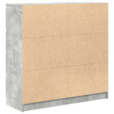 Sideboard Concrete Grey 100x35x99 cm Engineered Wood 3328492