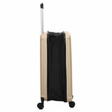 Suitcase Folding Champagne 34 x 23 x 55.5 cm ABS Plastic 42006254