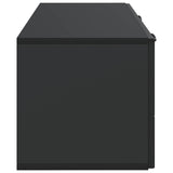 Wall-Mounted TV Cabinet Black 78.5 x 31 x 30 cm Engineered Wood 899056