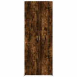 Highboard Smoked Oak 70x42.5x185 cm Engineered Wood 3281431
