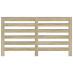 ZNTS Radiator Cover Sonoma Oak 149x20x82 cm Engineered Wood 852701