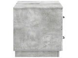 Bathroom Sink Cabinet HOORN Concrete Grey 82 x 41x 56 cm 897238