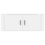Wall Mounted TV Cabinet White 100x34,5x40 cm 816632