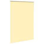 ZNTS Roller Blind Blackout Yellow 150x230 cm Fabric Width 146.6 cm Polyester 4012126