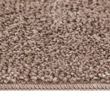 Anti-slip Shaggy Rug Brown 120 x 170 cm PP 4019792