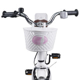 Kids Bike 18 Inches for 5-7 Years Old White 42009232