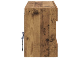 TV Wall Cabinet Old Wood 98.5 x 30 x 60.5 cm Engineered Wood 8000985