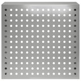 Air Conditioner Cover Silver 110 x 50 x 105 cm Galvanised Steel 8014148