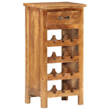 287482 Wine Cabinet 40x30x80 cm Solid Acacia Wood