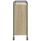 Kitchen Trolley Sonoma Oak 70x30x82 cm Engineered Wood 842317
