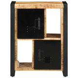 Sideboard 55x35x70 cm Solid Rough Wood Mango 4013579
