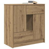 Sideboard with Drawers and Doors Artisan Oak 70.5x34x74.5 cm 861849