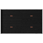 Storage Bed Frame Black oak 120 x 200 cm Engineered wood 3335302