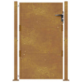 Garden Gate 100x150 cm Corten Steel 153205