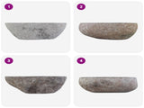 Basin Oval Grey x 12 cm Riverstone 42011253