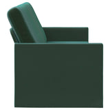 3 Seater Sofa Dark Green 190 x 81 x 82 cm Velvet 42041122