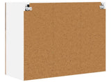 Wall Cabinet PORTO Old Wood 80 x 31 x 80 cm Engineered Wood 885413