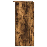 Reception Desk Smoked Oak 55x50x103.5 cm Engineered Wood 859019