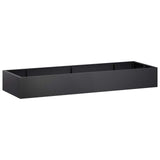 Retaining Wall 8 pcs 300 x 100 x 50 cm Steel Black 3449254
