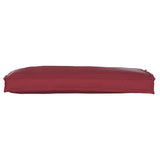 Pallet Cushion Set 2 pcs Wine Red 100 x 40 x 8 cm Oxford Fbric 42001694