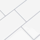 Decorative Stickers 50 pcs White Grey 29 x 21 cm 42021229
