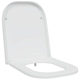 Toilet Seat White 47.5 x 35 x 3.6 cm Duroplast 42002361