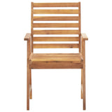 5 Piece Garden Dining Set Solid Wood Acacia 3283569