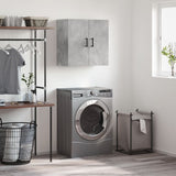 Wall Cabinet Concrete Grey 60x31x60 cm Engineered Wood 829976