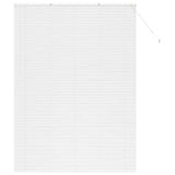Venetian Blinds Height Adjustable White 220 x 160 cm Aluminium 42006034