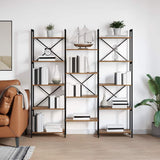 Bookshelf Old wood 156 x 25 x 167 cm Engineered Wood 868345