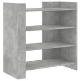 Sideboard Concrete Grey 73.5x35x75 cm Engineered Wood 848391