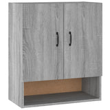 ZNTS Wall Cabinet Grey Sonoma 60x31x70 cm Engineered Wood 817589