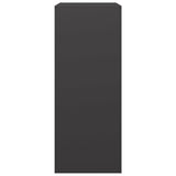 Firewood Rack Black 60x40x100 cm Steel 850989