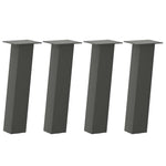 ZNTS Coffee Table Legs 4 pcs Anthracite 30 cm Steel 4012498