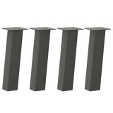 ZNTS Coffee Table Legs 4 pcs Anthracite 30 cm Steel 4012498