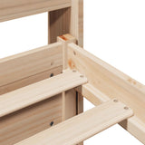 Bed Frame with Headboard without Mattress 200x200 cm 3306770